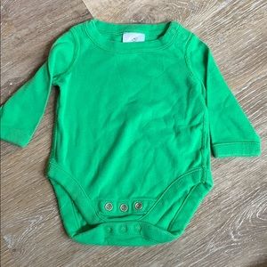 Hanna Andersson Long Sleeve Onesie
